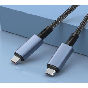 Дата кабель XoKo USB-C to USB-C 1.2m Pulsing Fast Charging 240W USB Фото 2