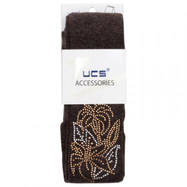 Колготки UCS Socks с цветами из страз Фото 1
