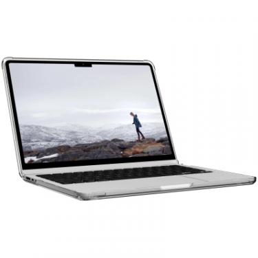 Чехол для ноутбука UAG 13" Apple MacBook AIR 2022 Lucent, Ice/Black Фото 2
