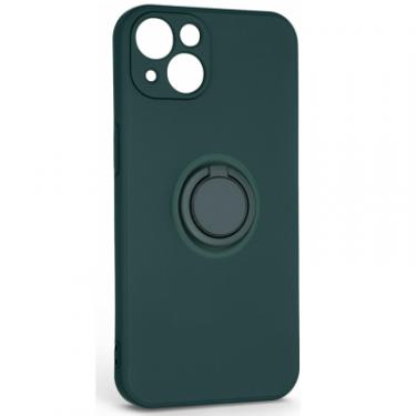 Чехол для мобильного телефона Armorstandart Icon Ring Apple iPhone 13 Dark Green Фото
