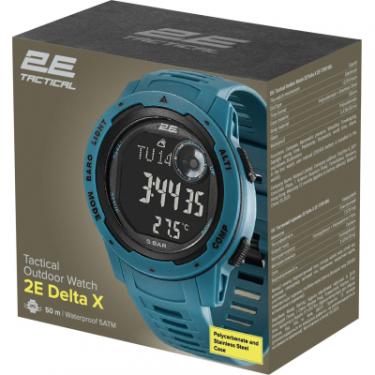 Смарт-часы 2E Delta X Blue з компасом та крокоміром Фото 6