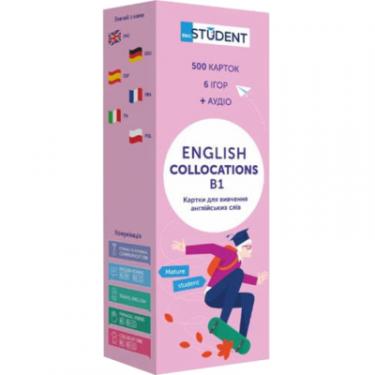 Обучающий набор English Student Картки для вивчення англійської мови Collocations Фото