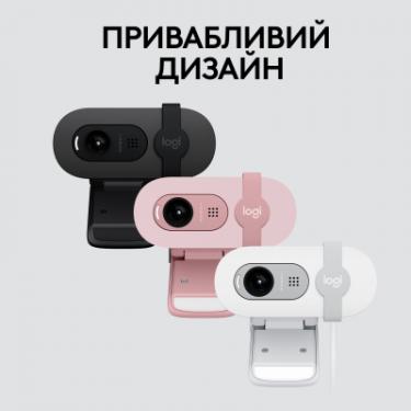 Веб-камера Logitech Brio 100 Full HD Graphite Фото 7
