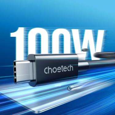 Дата кабель Choetech USB-C to USB-C 0.8m USB 4 100W 8K HDR Фото 2