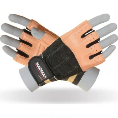 Перчатки для фитнеса MadMax MFG-248 Clasic Brown L Фото