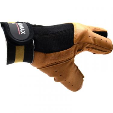 Перчатки для фитнеса MadMax MFG-248 Clasic Brown L Фото 1