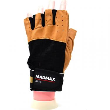 Перчатки для фитнеса MadMax MFG-248 Clasic Brown L Фото 4