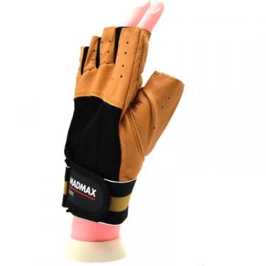 Перчатки для фитнеса MadMax MFG-248 Clasic Brown L Фото 5