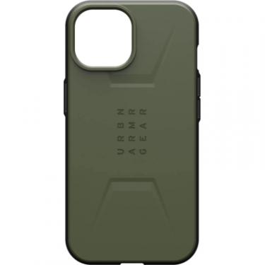 Чехол для мобильного телефона UAG Apple iPhone 15 Civilian Magsafe, Olive Drab Фото 8
