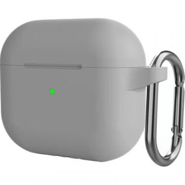 Чехол для наушников Armorstandart Hang Case для Apple AirPods 3 Light Grey Фото