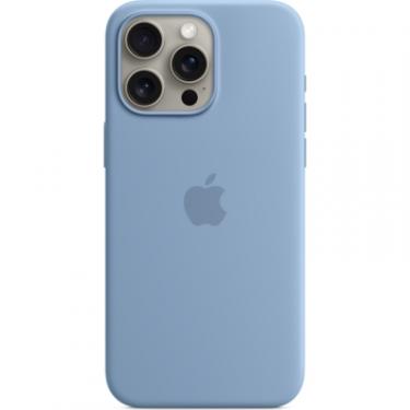 Чехол для мобильного телефона Apple iPhone 15 Pro Max Silicone Case with MagSafe Winte Фото