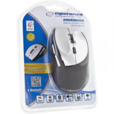 Мышка Esperanza Andromeda Bluetooth Black-Silver Фото 4