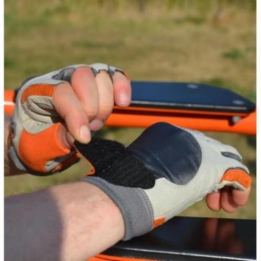 Перчатки для фитнеса MadMax MFG-850 Crazy Grey/Orange XL Фото 9