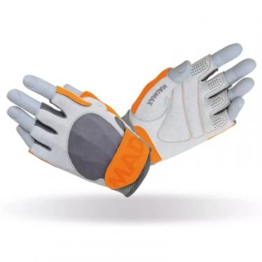 Перчатки для фитнеса MadMax MFG-850 Crazy Grey/Orange XL Фото