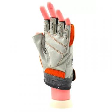 Перчатки для фитнеса MadMax MFG-850 Crazy Grey/Orange XL Фото 2