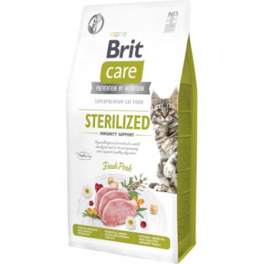 Сухой корм для кошек Brit Care Cat GF Sterilized Immunity Support зі свининою 7 к Фото