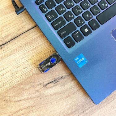 USB флеш накопитель Mibrand 32GB Lizard Light Blue USB 3.2 Фото 3