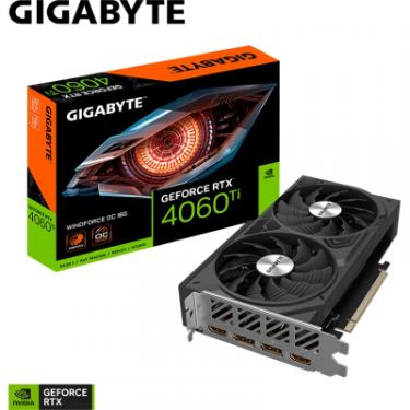 Видеокарта GIGABYTE GeForce RTX4060Ti 16Gb WINDFORCE OC Фото 6