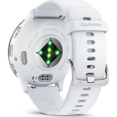 Смарт-часы Garmin Venu 3, Whitestone + Passivated, GPS Фото 5