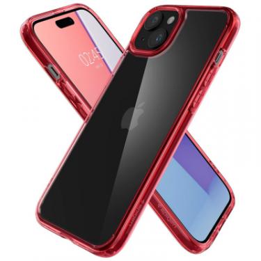 Чехол для мобильного телефона Spigen Apple iPhone 15 Plus Ultra Hybrid Red Crystal Фото 9