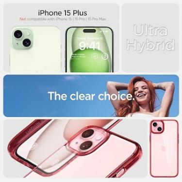 Чехол для мобильного телефона Spigen Apple iPhone 15 Plus Ultra Hybrid Red Crystal Фото 10