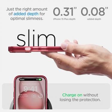 Чехол для мобильного телефона Spigen Apple iPhone 15 Plus Ultra Hybrid Red Crystal Фото 13