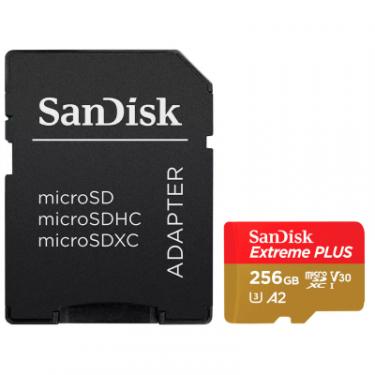 Карта памяти SanDisk 256GB microSD class 10 V30 Extreme PLUS Фото