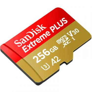 Карта памяти SanDisk 256GB microSD class 10 V30 Extreme PLUS Фото 2