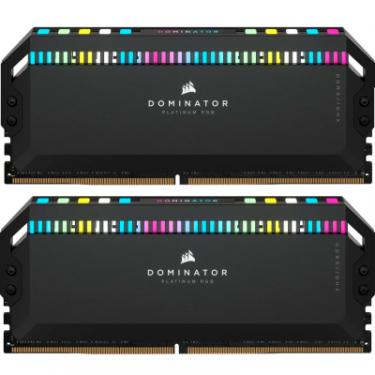 Модуль памяти для компьютера Corsair DDR5 32GB (2x16GB) 6400 MHz Dominator Platinum RGB Фото