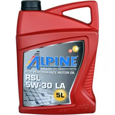 Моторное масло Alpine 5W-30 RSL LA 5л Фото