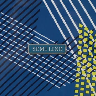 Чемодан Semi Line Pattern 28" L Blue Фото 8