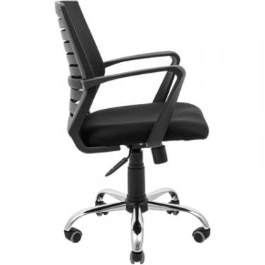 Офисное кресло Richman Флеш Ю Хром М-1 (Tilt) Сітка чорна Фото 2