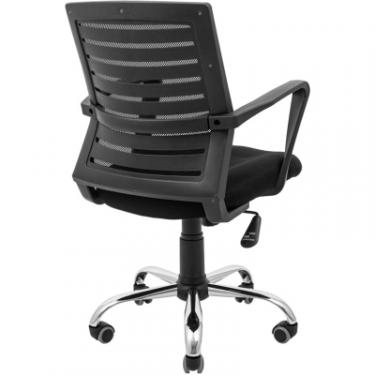 Офисное кресло Richman Флеш Ю Хром М-1 (Tilt) Сітка чорна Фото 3