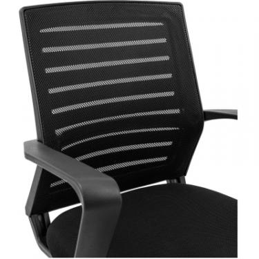 Офисное кресло Richman Флеш Ю Хром М-1 (Tilt) Сітка чорна Фото 7