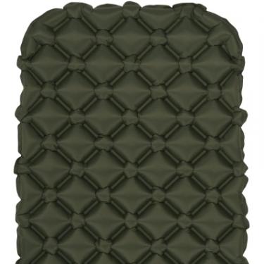 Туристический коврик Highlander Nap-Pak Inflatable Sleeping Mat XL 5 cm Olive (AIR Фото 2