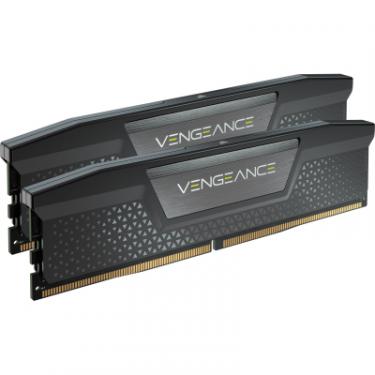 Модуль памяти для компьютера Corsair DDR5 64GB (2x32GB) 6000 MHz Vengeance Black Фото 1