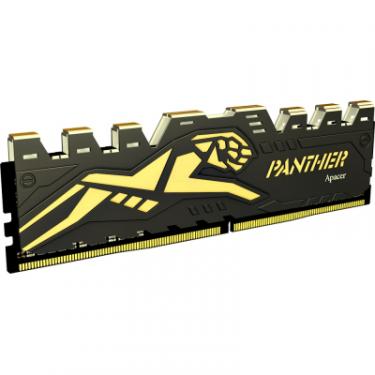 Модуль памяти для компьютера Apacer DDR4 16GB (2x8GB) 3200 MHz Panther Black/Gold Фото 1