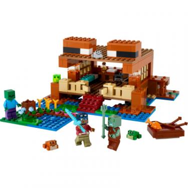 Конструктор LEGO Minecraft Будинок у формі жаби 400 деталей Фото 1
