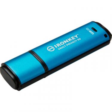 USB флеш накопитель Kingston 128GB IronKey Vault Privacy 50 Blue USB 3.2 Фото 1