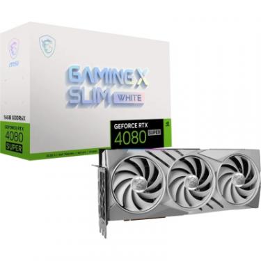 Видеокарта MSI GeForce RTX4080 SUPER 16GB GAMING X SLIM WHITE Фото 6