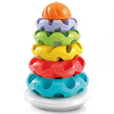 Развивающая игрушка Clementoni пірамідка Stacking Rings Фото