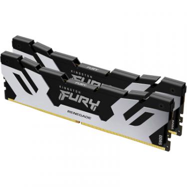 Модуль памяти для компьютера Kingston Fury (ex.HyperX) DDR5 32GB (2x16GB) 6800 MHz Renegade Silver XMP Фото 1