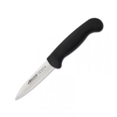 Кухонный нож Arcos серія "2900" для чистки 85 мм Чорний Фото