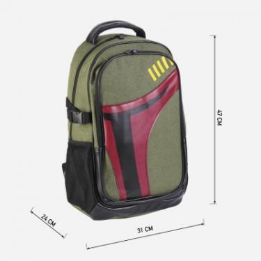 Рюкзак школьный Cerda Star Wars - Boba Fett Casual Travel Backpack Фото 2