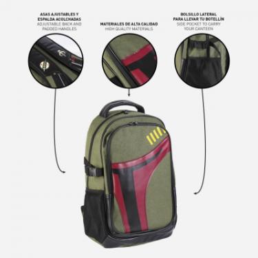 Рюкзак школьный Cerda Star Wars - Boba Fett Casual Travel Backpack Фото 3