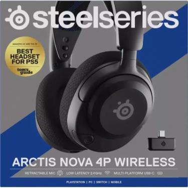 Наушники SteelSeries Arctis Nova 4P Wireless Black Фото 3