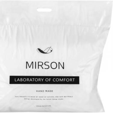 Одеяло MirSon шовкова зимова 5265 Print Line Apricot 220x240 см Фото 4