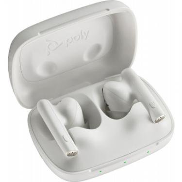 Наушники Poly Voyager Free 60 Earbuds + BT700A + BCHC White Фото 3