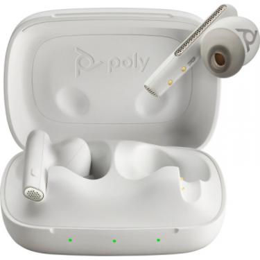 Наушники Poly Voyager Free 60 Earbuds + BT700A + BCHC White Фото 4