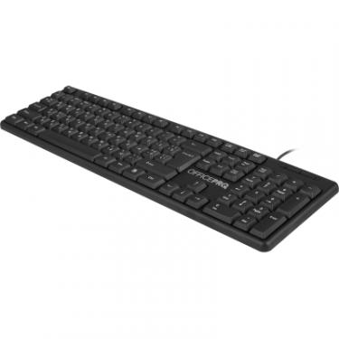 Клавиатура OfficePro SK166 USB Black Фото 2